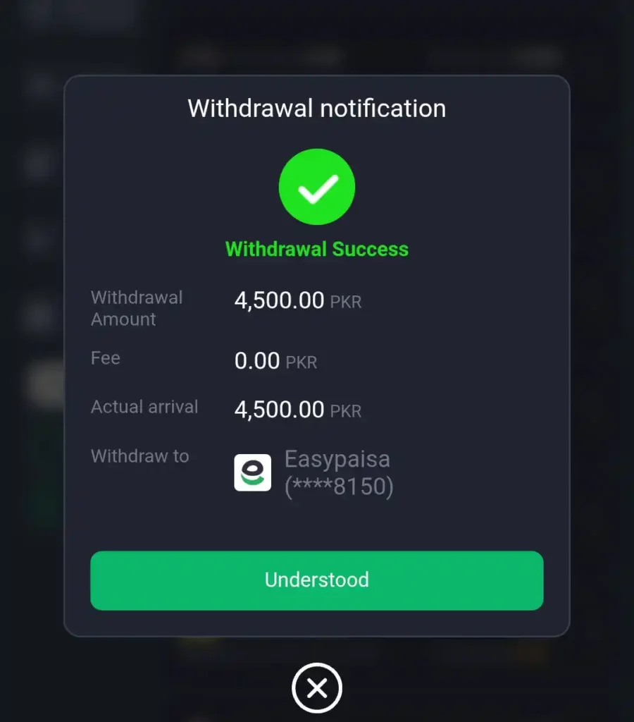 Withdrawal