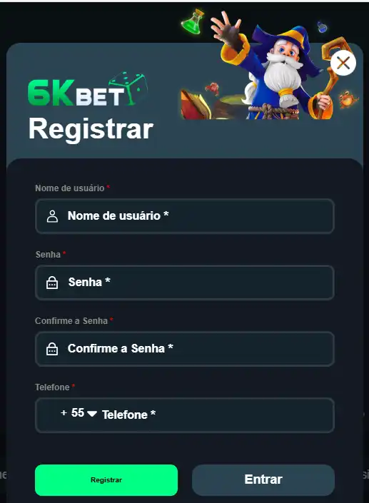 6kbet-Registeration